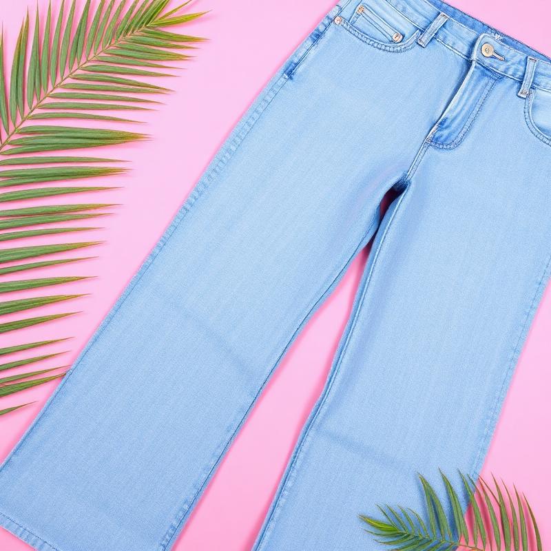 Calça Wide Leg Jeans